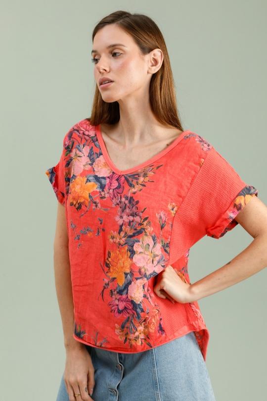 Camicette Donna White Lea & Luc 651/2 Efashion Paris