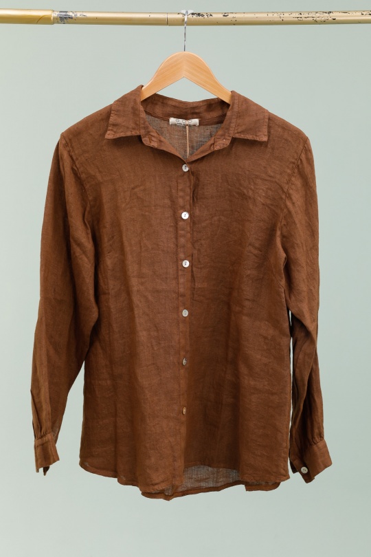 Camicie Donna Tabacco Lea & Luc 10712 Efashion Paris