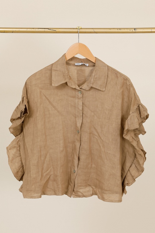 Camicie Donna Green Avocado Lea & Luc 20411 Efashion Paris