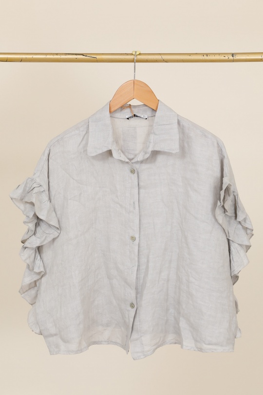 Camicie Donna Green Avocado Lea & Luc 20411 Efashion Paris