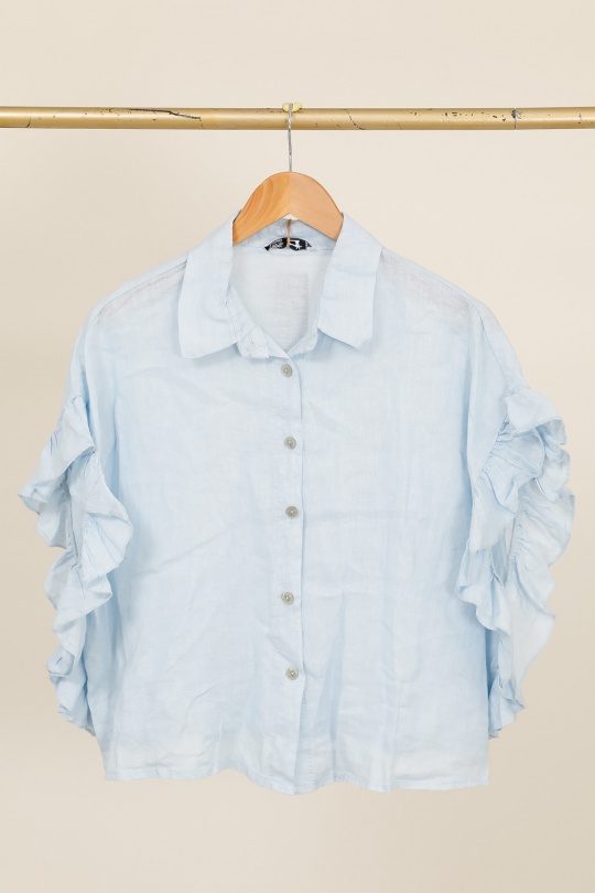 Camicie Donna Green Avocado Lea & Luc 20411 Efashion Paris