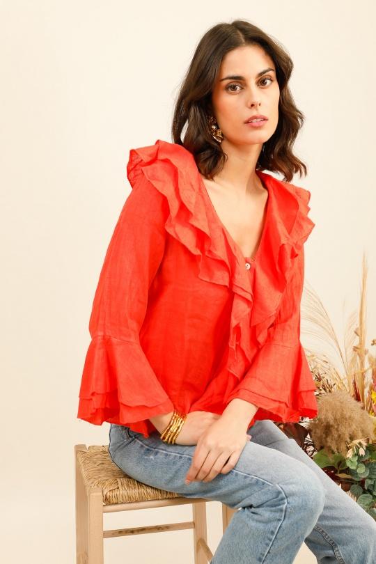 Camicie Donna Corail Lea & Luc 12186 Efashion Paris
