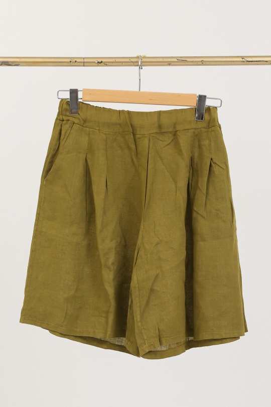 Shorts Donna Khaki Lea & Luc 7781 Efashion Paris