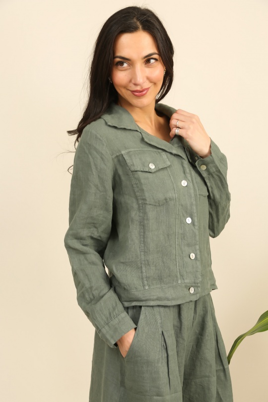 Camicie Donna Khaki Lea & Luc 3870 Efashion Paris