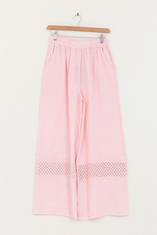 Pantaloni Donna Canard green Lea & Luc 5464 Efashion Paris