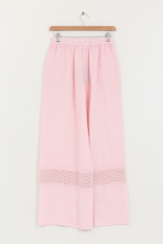 Pantaloni Donna Canard green Lea & Luc 5464 Efashion Paris