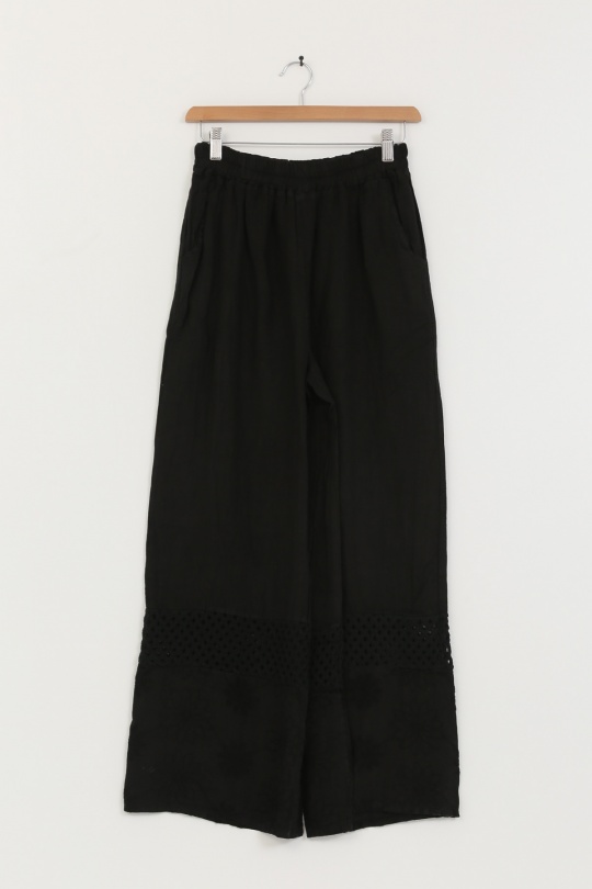 Pantaloni Donna Canard green Lea & Luc 5464 Efashion Paris