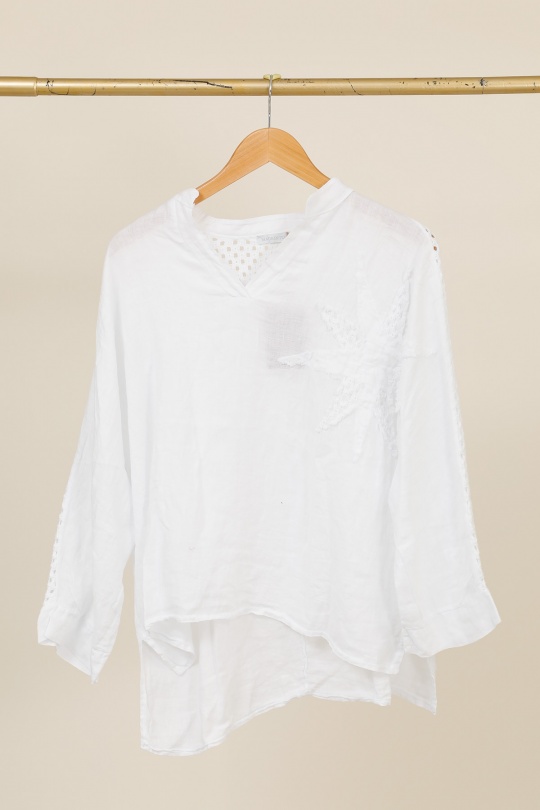 Camicette Donna Sky blue Lea & Luc 5458 Efashion Paris