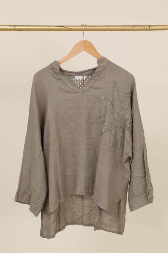 Camicette Donna Sky blue Lea & Luc 5458 Efashion Paris