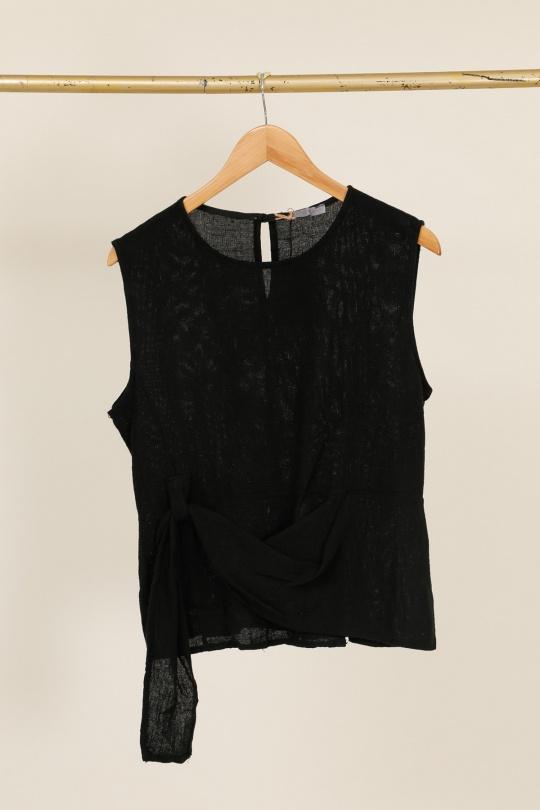 Top Donna Canard green Lea & Luc 5684 Efashion Paris