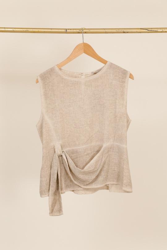 Blouses Femme Beige Lea & Luc 5684 Efashion Paris