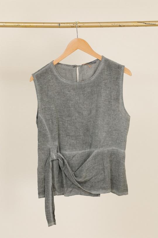 Top Donna Canard green Lea & Luc 5684 Efashion Paris