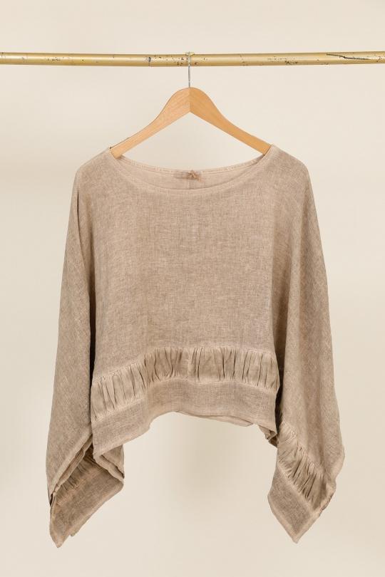 Camicette Donna Royale blue Lea & Luc 5708 Efashion Paris