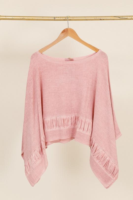 Camicette Donna Royale blue Lea & Luc 5708 Efashion Paris