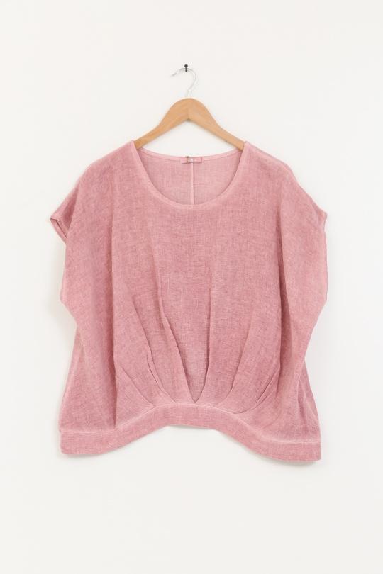 Blouses Femme Rose Lea & Luc 10645 Efashion Paris