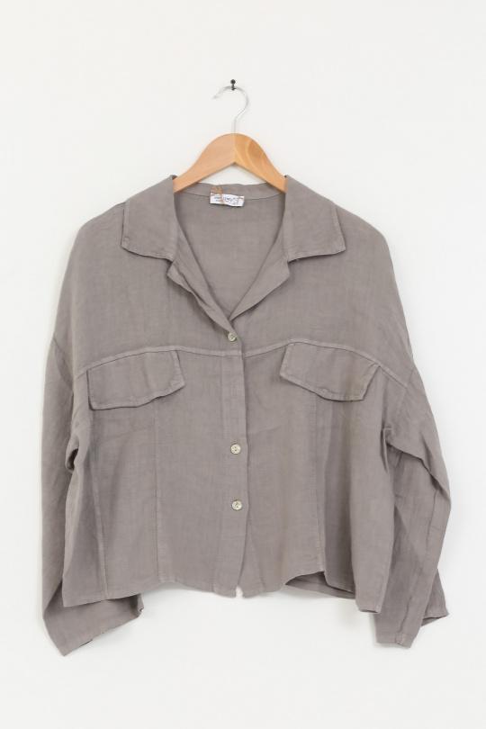 Camicie Donna Green Avocado Lea & Luc 3475 Efashion Paris