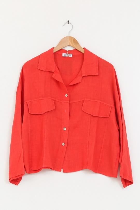 Camicie Donna Green Avocado Lea & Luc 3475 Efashion Paris