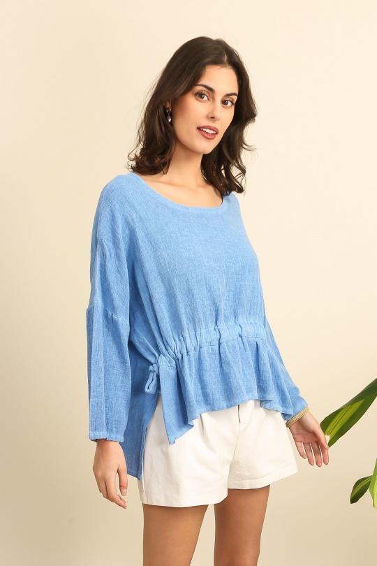 Camicette Donna Pink Lea & Luc 10612 Efashion Paris