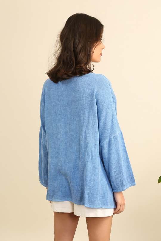 Camicette Donna Pink Lea & Luc 10612 Efashion Paris