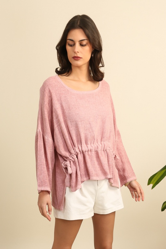Camicette Donna Pink Lea & Luc 10612 Efashion Paris