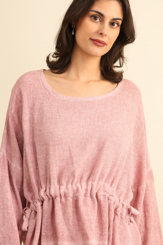 Camicette Donna Pink Lea & Luc 10612 Efashion Paris