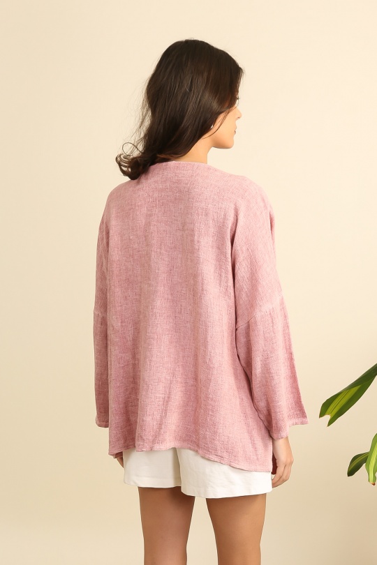 Camicette Donna Pink Lea & Luc 10612 Efashion Paris