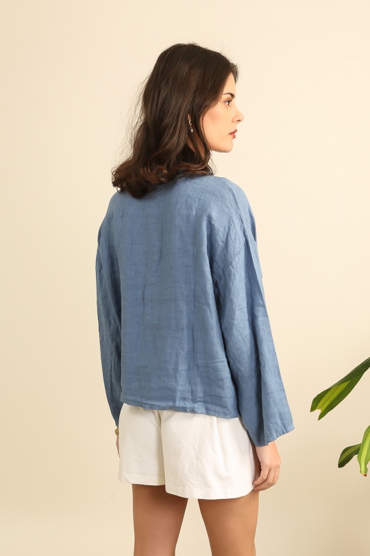 Camicie Donna Green Avocado Lea & Luc 3475 Efashion Paris