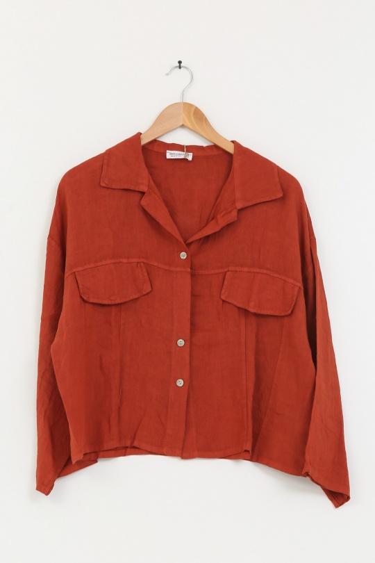 Camicie Donna Green Avocado Lea & Luc 3475 Efashion Paris