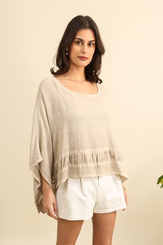 Camicette Donna Royale blue Lea & Luc 5708 Efashion Paris