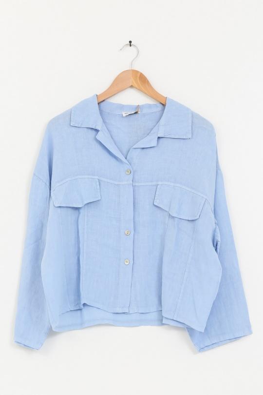 Camicie Donna Green Avocado Lea & Luc 3475 Efashion Paris