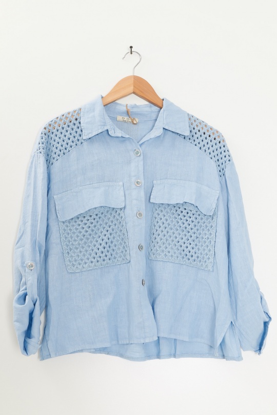 Camicie Donna Pink Lea & Luc 68542 Efashion Paris