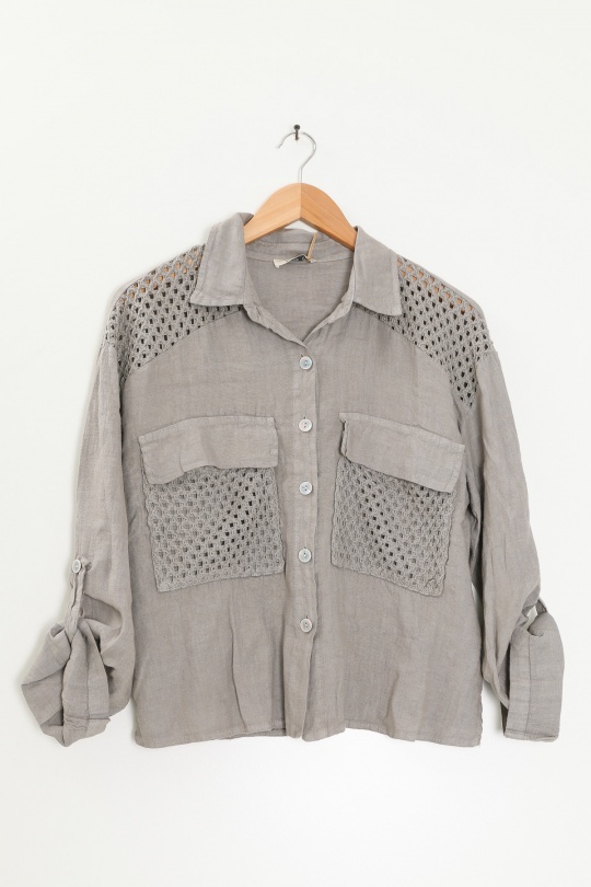 Camicie Donna Pink Lea & Luc 68542 Efashion Paris