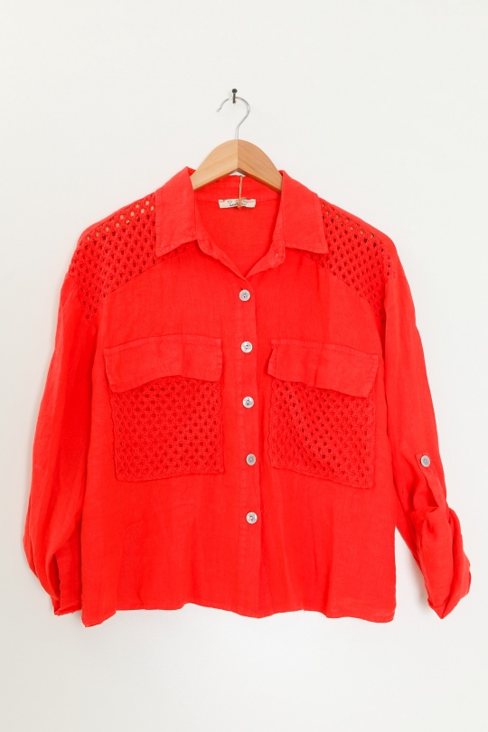 Camicie Donna Pink Lea & Luc 68542 Efashion Paris