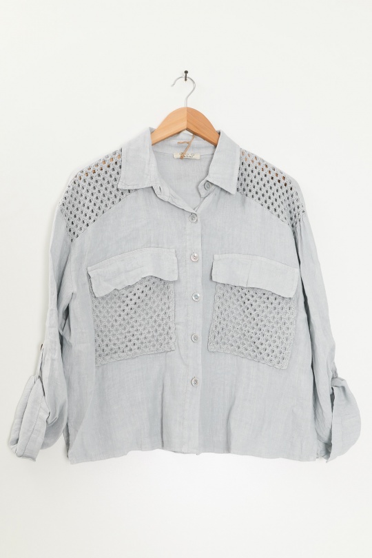 Camicie Donna Pink Lea & Luc 68542 Efashion Paris