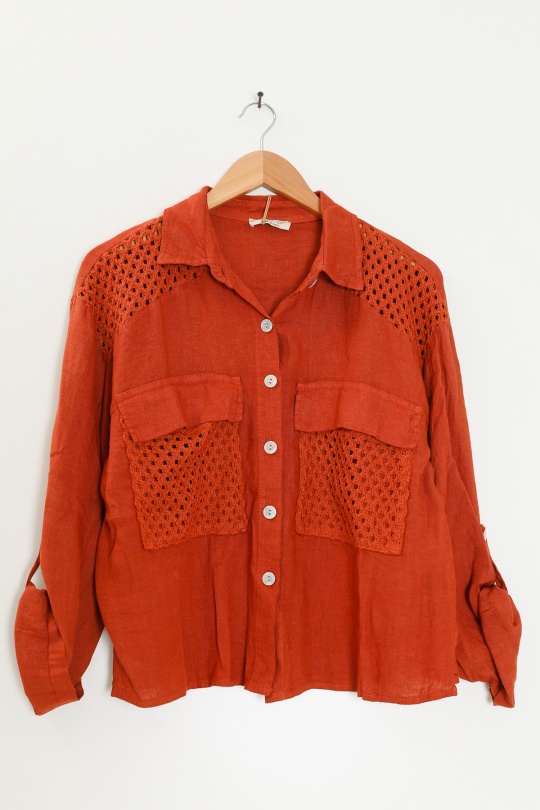 Camicie Donna Pink Lea & Luc 68542 Efashion Paris