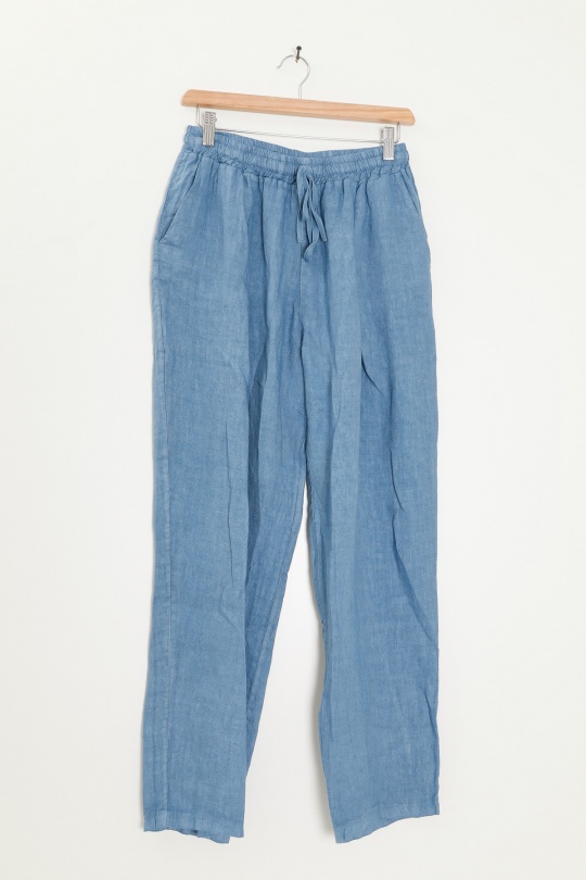 Pantaloni Donna Canard green Lea & Luc 86720 Efashion Paris