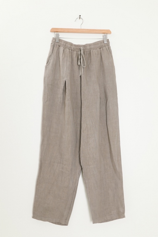 Pantaloni Donna Canard green Lea & Luc 86720 Efashion Paris