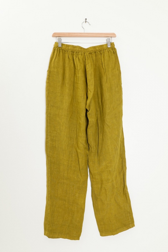Pantaloni Donna Canard green Lea & Luc 86720 Efashion Paris