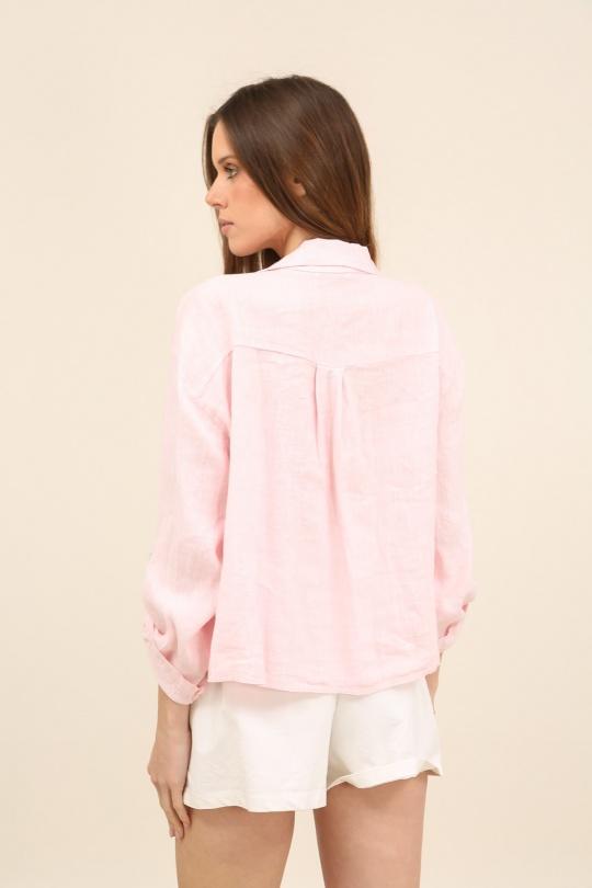 Camicie Donna Pink Lea & Luc 68542 Efashion Paris