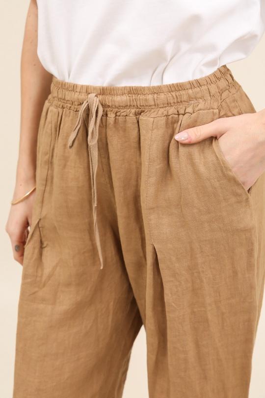 Pantaloni Donna Canard green Lea & Luc 86720 Efashion Paris