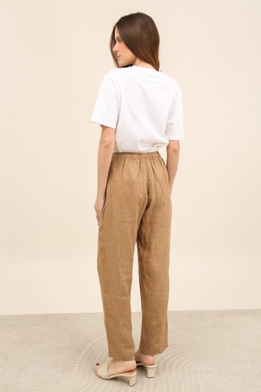 Pantaloni Donna Canard green Lea & Luc 86720 Efashion Paris