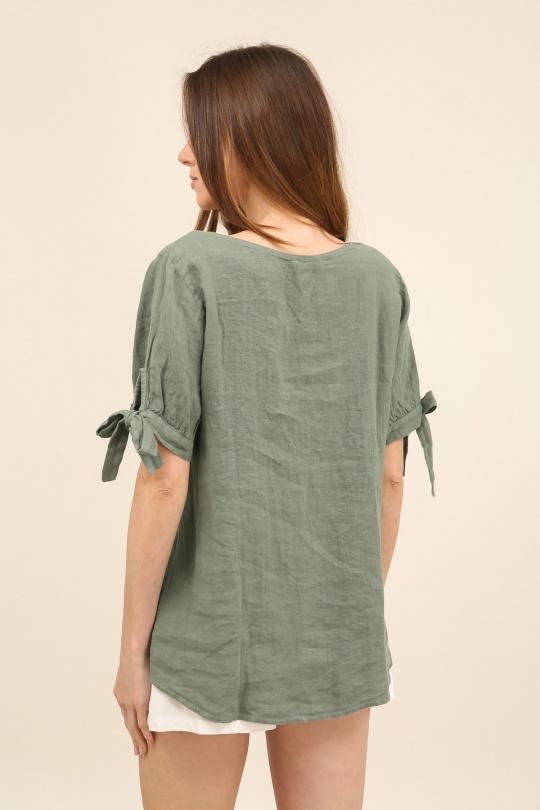 Tops Femme Vert Avocat Lea & Luc 57170 Efashion Paris