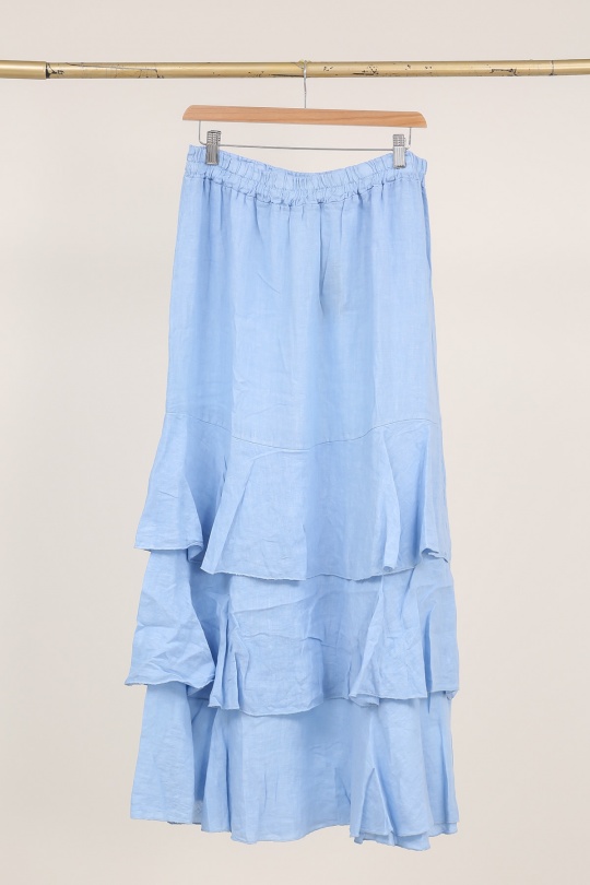 Jupes Femme Vert Avocat Lea & Luc 80420 Efashion Paris