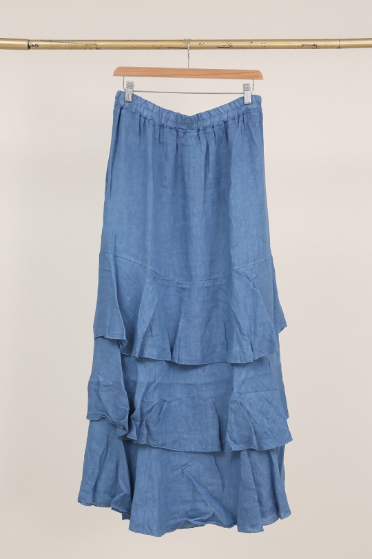 Jupes Femme Vert Avocat Lea & Luc 80420 Efashion Paris