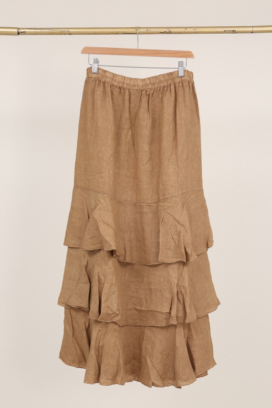 Jupes Femme Vert Avocat Lea & Luc 80420 Efashion Paris