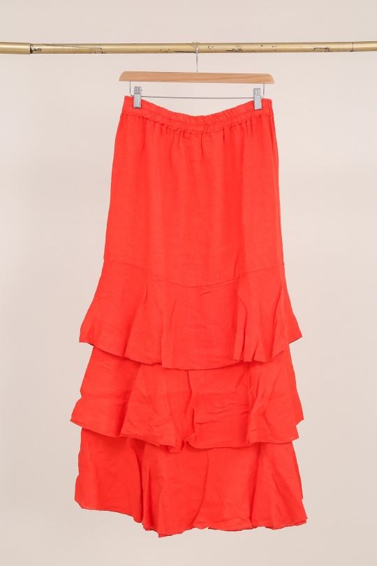 Jupes Femme Vert Avocat Lea & Luc 80420 Efashion Paris