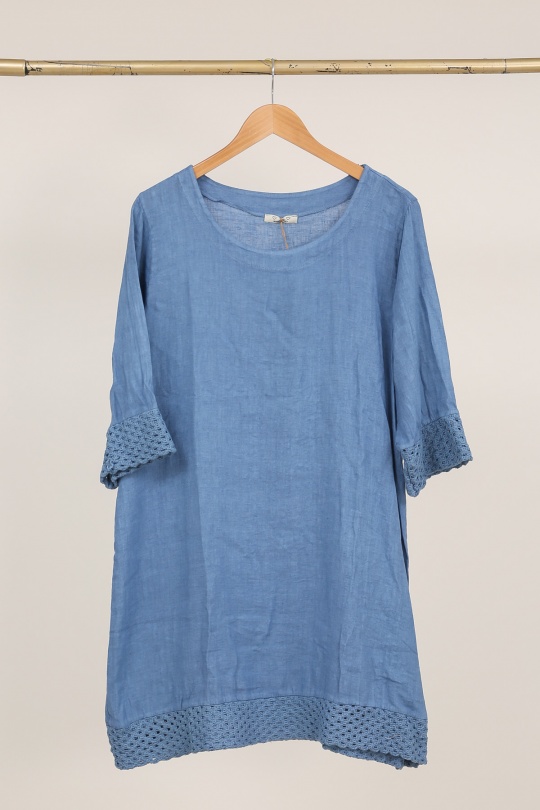 Robes courtes Femme Rose Lea & Luc 66932 Efashion Paris