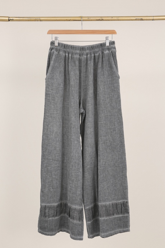 Pantaloni Donna Navy blue Lea & Luc 10720 Efashion Paris