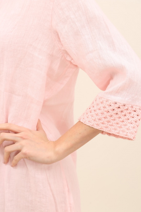 Robes courtes Femme Rose Lea & Luc 66932 Efashion Paris