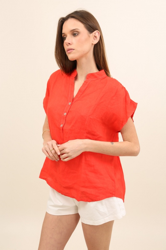 Tops Femme Corail Lea & Luc 59320 Efashion Paris